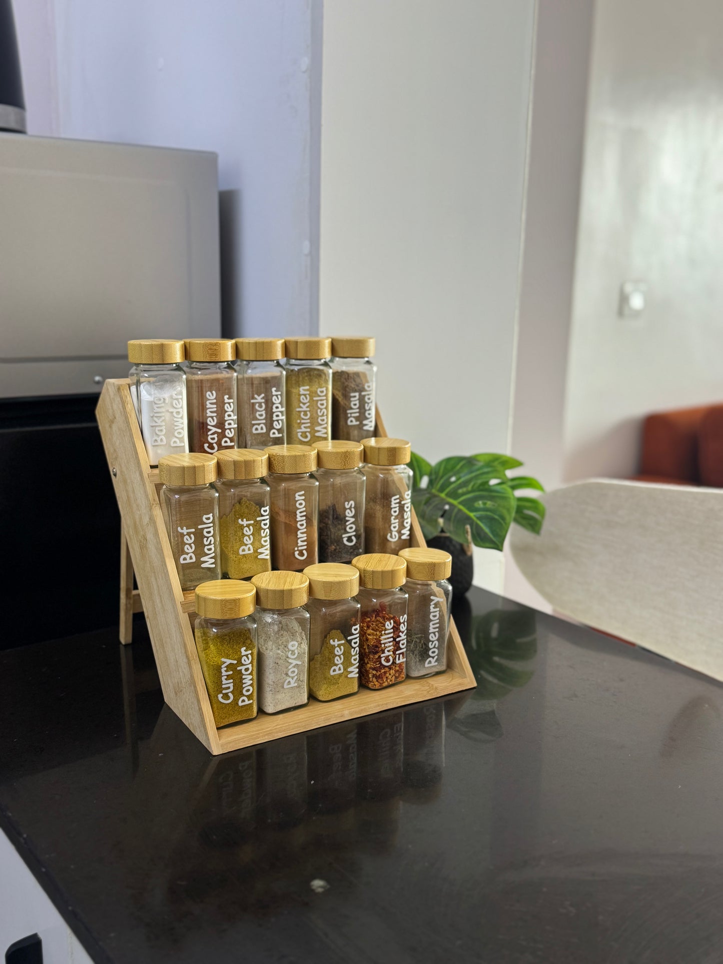 THE ELITE CULINARY GALLERY: 15-PIECE SPICE ORGANIZER SET