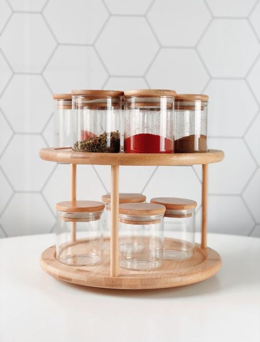 2-tier lazy Susan