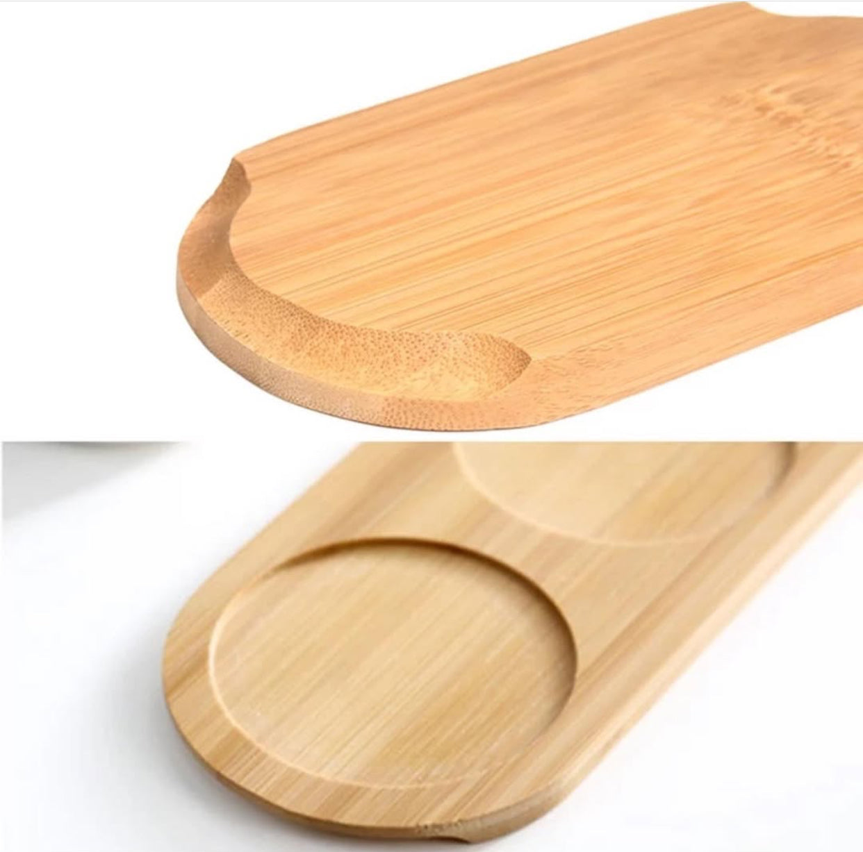 3-Cavity Wooden Tray