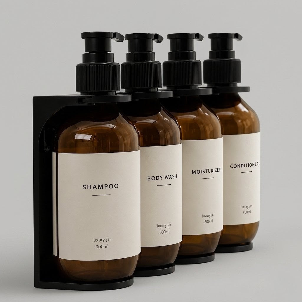 WALL-MOUNTED AMBER DISPENSER | 250ml