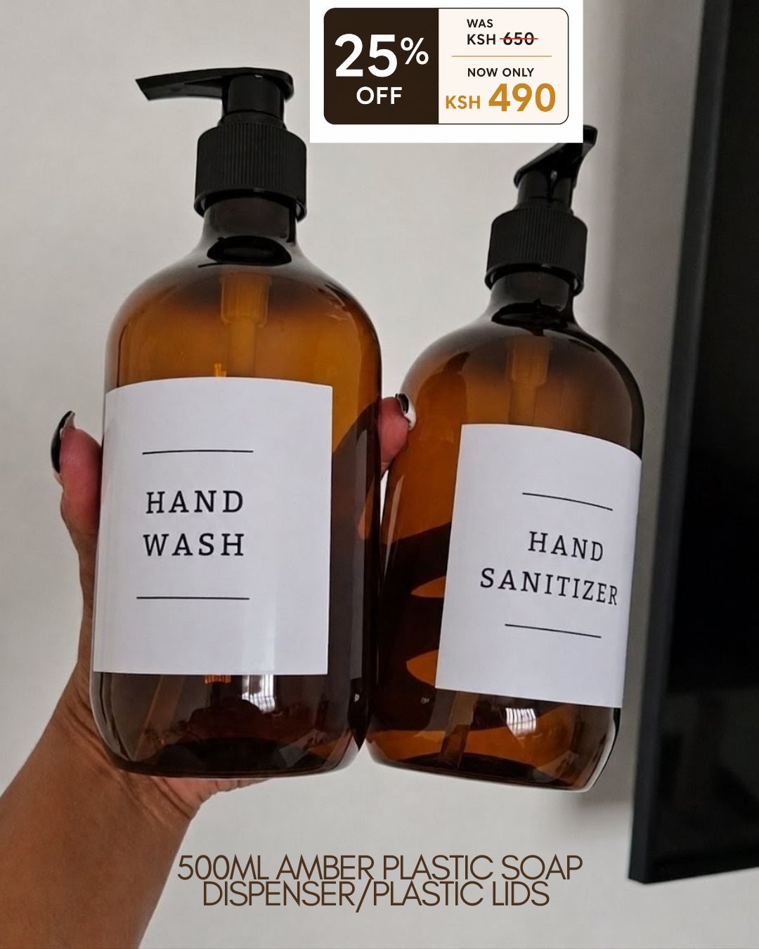 JULY PAY DAY SALE IS ON- 25% OFF | SOAP DISPENSER KENYA
