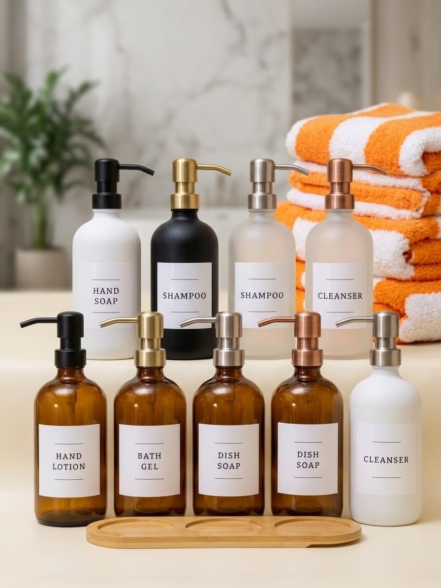 Best Glass Soap Dispensers for a Luxury Bathroom