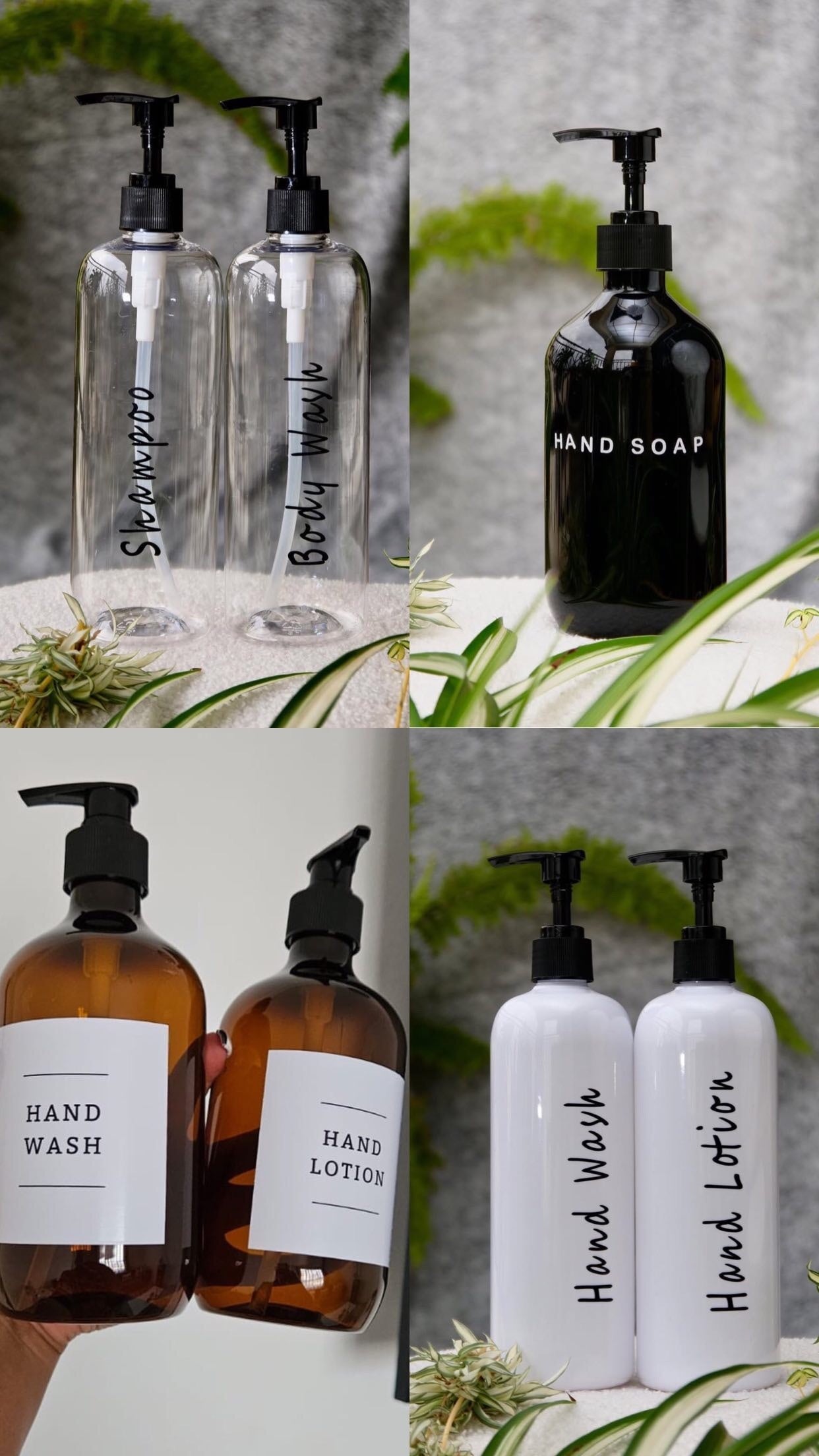 Plastic Soap Dispensers