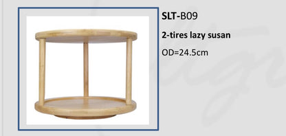 2-tier lazy Susan