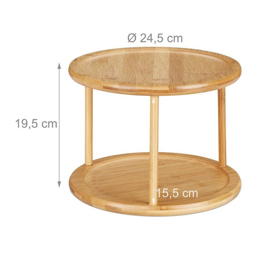 2-tier lazy Susan