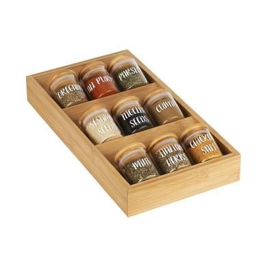 drawer spice rack