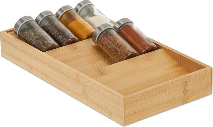 drawer spice rack