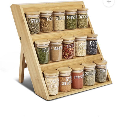 Bamboo stand.