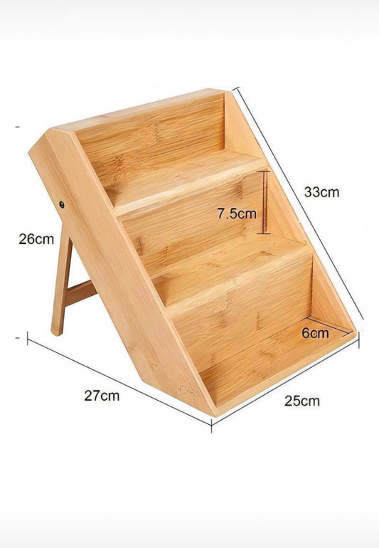 Bamboo stand.