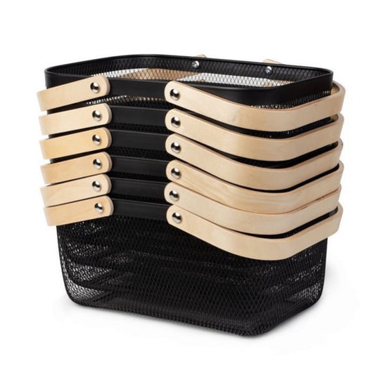 MESH STORAGE BASKETS
