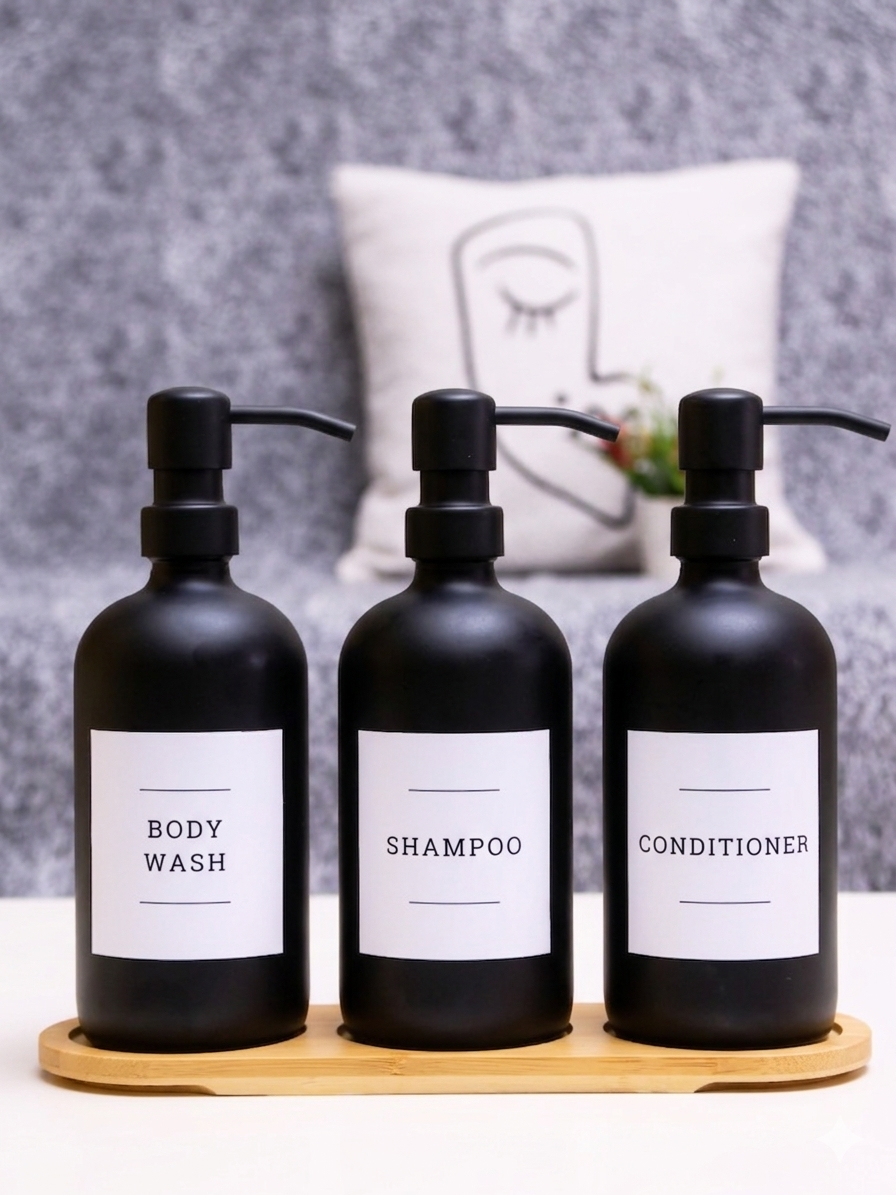 SIGNATURE SHOWER TRIO - MATTE BLACK
