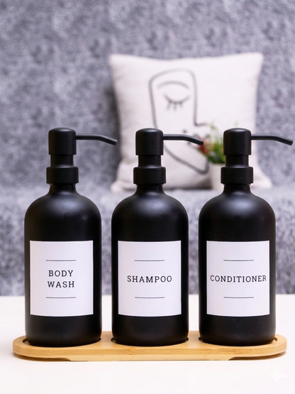 SIGNATURE SHOWER TRIO - MATTE BLACK