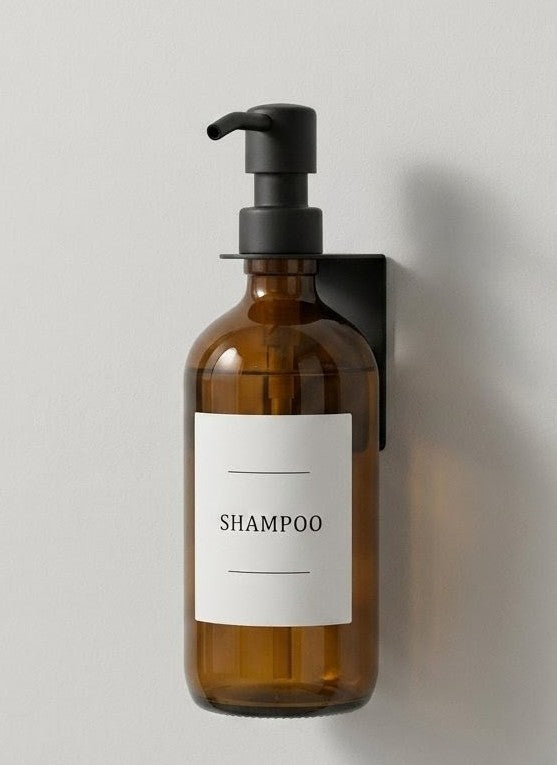 AMBER GLASS DISPENSERS