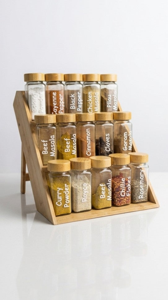 THE ELITE CULINARY GALLERY: 15-PIECE SPICE ORGANIZER SET