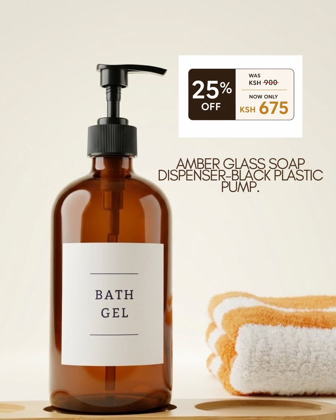 JULY PAY DAY SALE IS ON- 25% OFF | SOAP DISPENSER KENYA