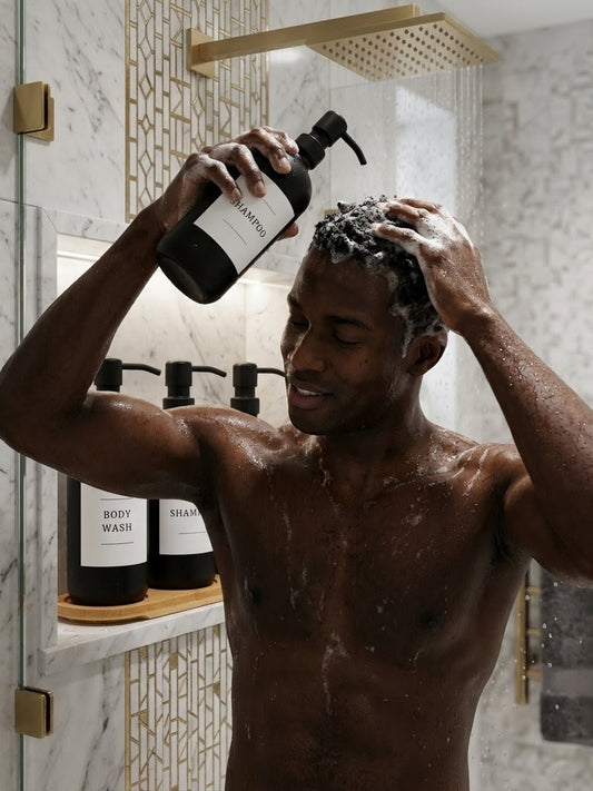 SIGNATURE SHOWER TRIO - MATTE BLACK