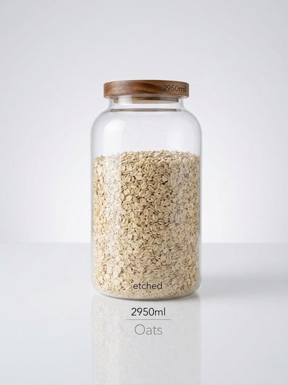 The Borosilicate Trio | High-Capacity Storage Set