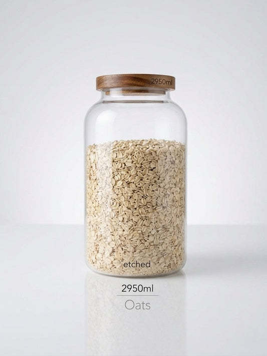 The Borosilicate Trio | High-Capacity Storage Set