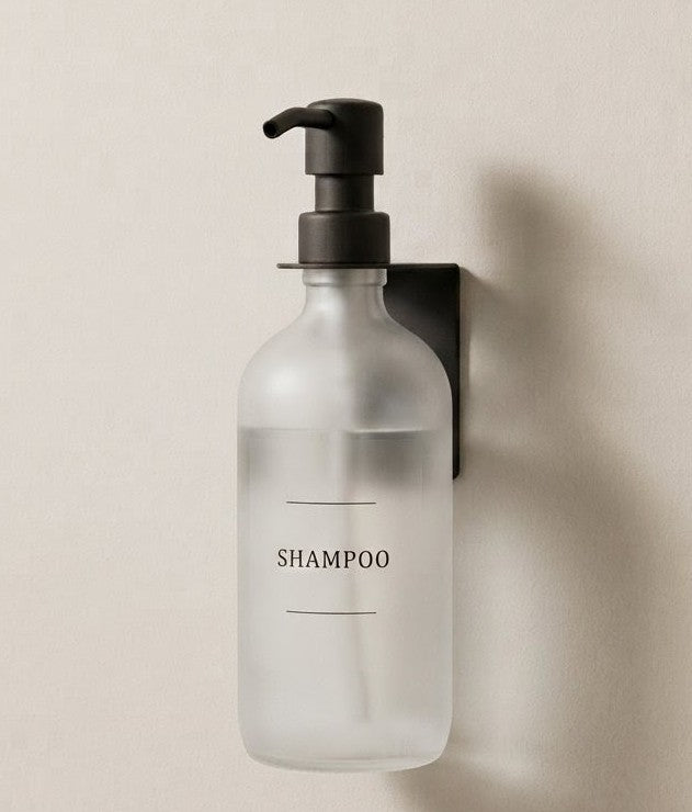 WALL-MOUNT GLASS SOAP DISPENSER | 500ML