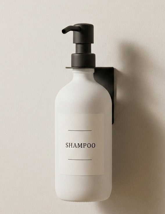 WHITE GLASS DISPENSERS