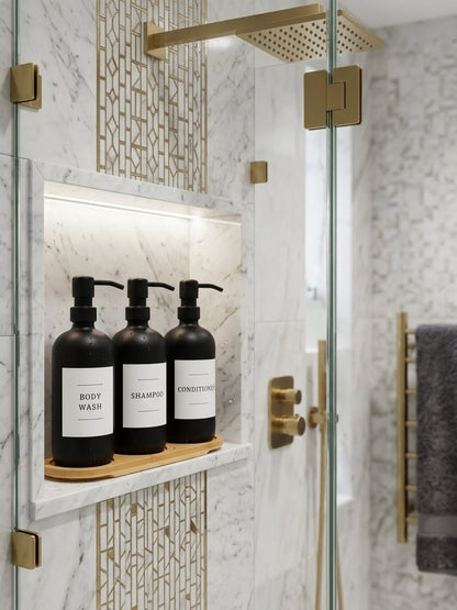 SIGNATURE SHOWER TRIO - MATTE BLACK